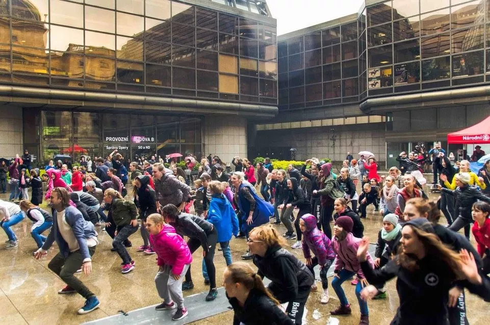 Flashmob. Foto: Václav Hodonický