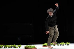 Dance is not for us. Omar Rajeh. Photo Giuseppe Follacchio.