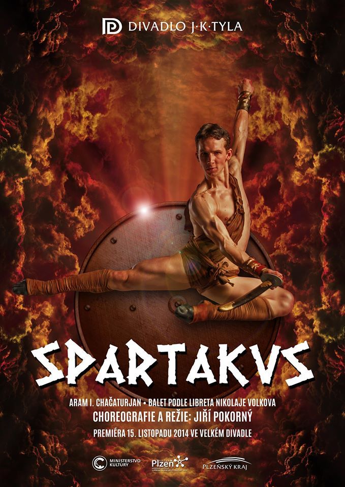 Premiéra baletu Spartakus v Plzni již za několik dní