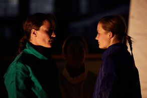 Treatment of Remembering (Sabina Bočková, Johana Pocková, Inga Zotova-Mikshina). Photo: Kamil Hauptmann.