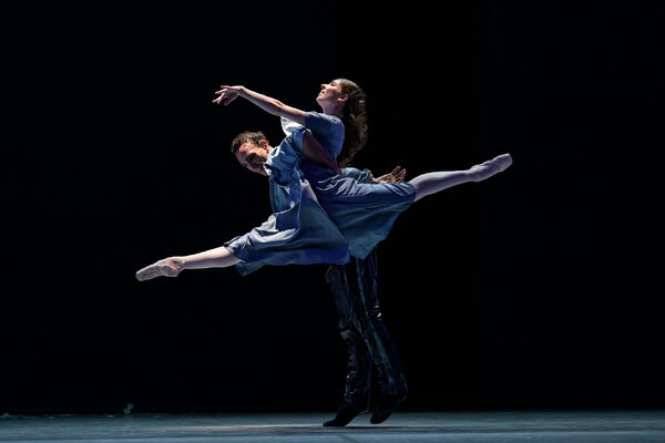 Liliom. Giovanni Rotolo and Alina Nanu, Czech National Ballet. Photo: Serghei Gherciu.