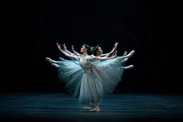 English National Ballet in Mary Skeaping's Giselle. Photo: Laurent Liotardo.