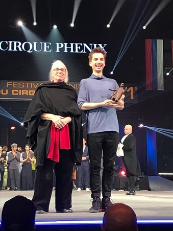 Filip Zahradnický. Zdroj: CIRQUEON.