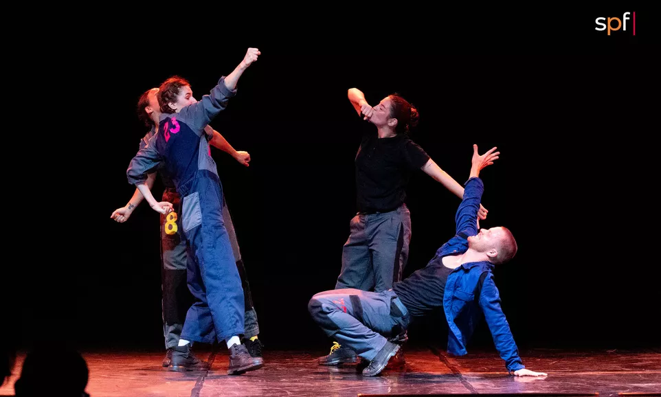 IT’S NIGHT AGAIN by Panzetti / Ticconi with Dance Theater Heidelberg.  Photo credit© Manuela Giusto-Sempre Più Fuori festival 2026.
