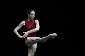 Soloist Marta Marigliani in I Feel the Earth Move by Benjamin Millepied. 
Photo: Fabrizio Sansoni / Teatro dell’Opera di Roma 2026.