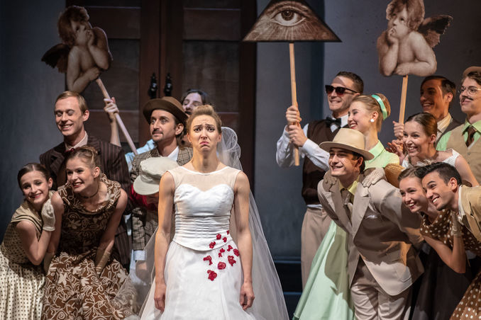 The Taming of the Shrew (Jarmila Hruškociová). Photo by Martina Root.