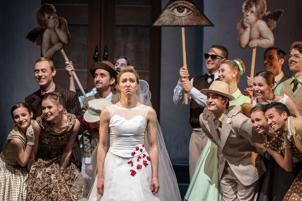 The Taming of the Shrew (Jarmila Hruškociová). Photo by Martina Root.