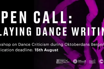 Open call: Playing Dance Writing