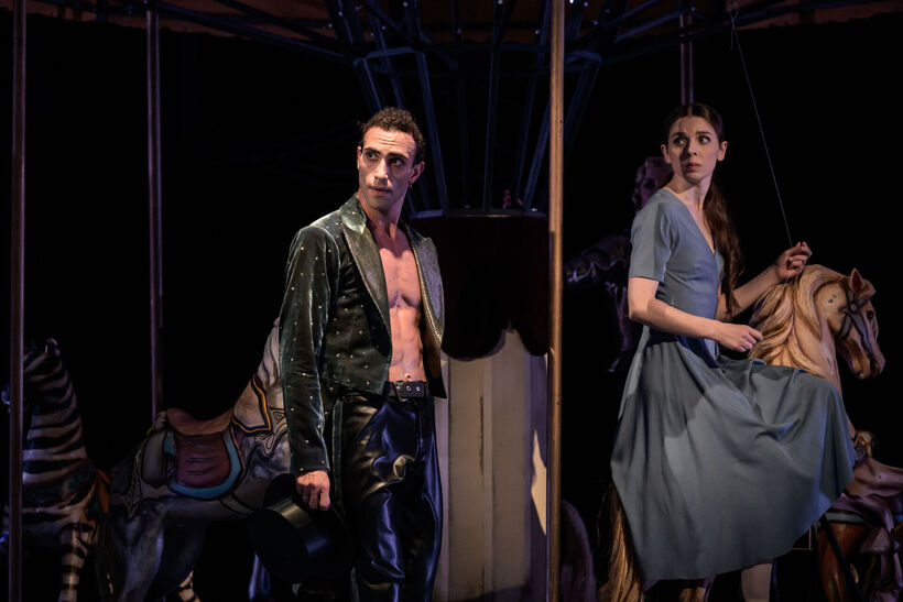 Liliom. Giovanni Rotolo and Alina Nanu, Czech National Ballet. Photo: Serghei Gherciu.