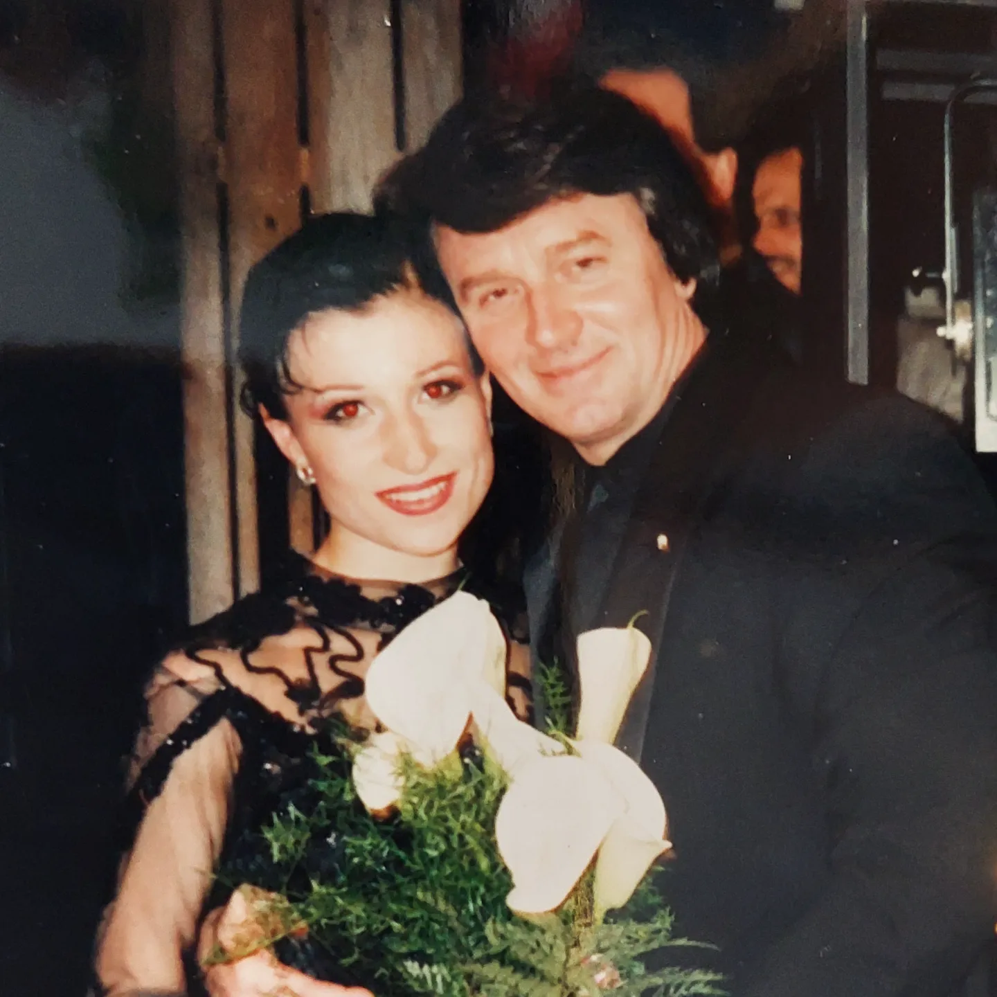 Tereza Podařilová s Vlastimilem Harapesem. Foto: archiv umělkyně.