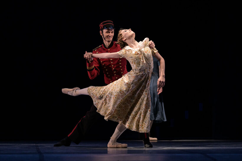 Liliom. Patrik Holeček and Elena Dombrowski, Czech National Ballet. Photo: Serghei Gherciu.