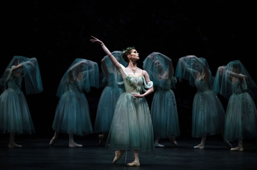 Alison McWhinney as Myrtha in Mary Skeaping's Giselle. Photo: Laurent Liotardo.