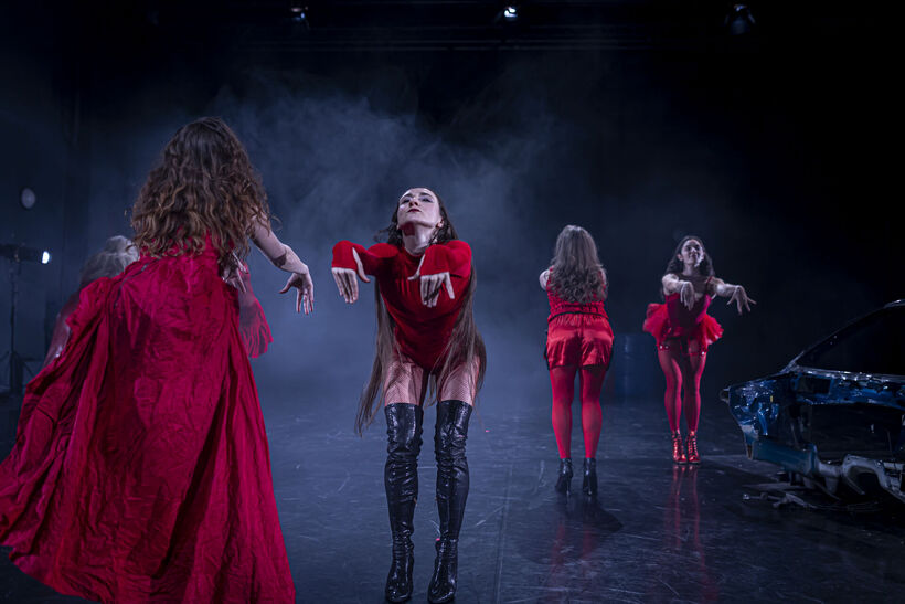 Czech Dance Platform. Lysistrata Reloaded. Photo: Andrea Jirovcova.