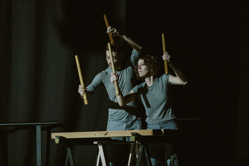 Txalaparta. Photo: Mendi Urruzuno.