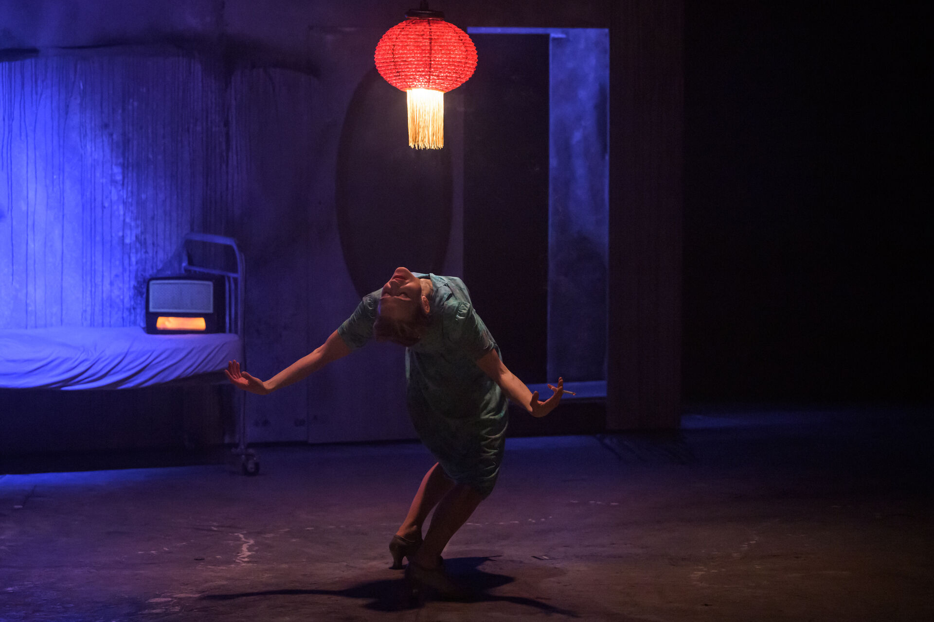 Klára Jelínková in A Streetcar Named Desire. Photo: Serghei Gherciu.