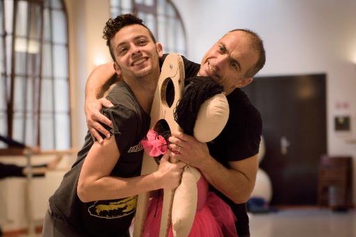 Ze zkoušky - Petr Zuska a Gianvito Attimonelli - Foto Mario Bakuš