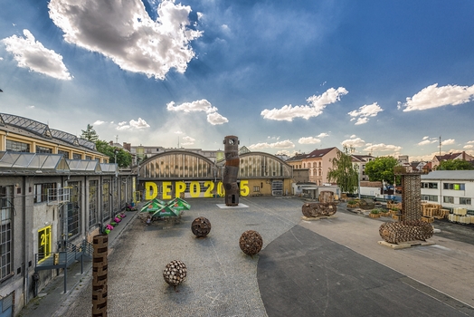 DEPO2015 - nádvoří, foto: Karel Funda
