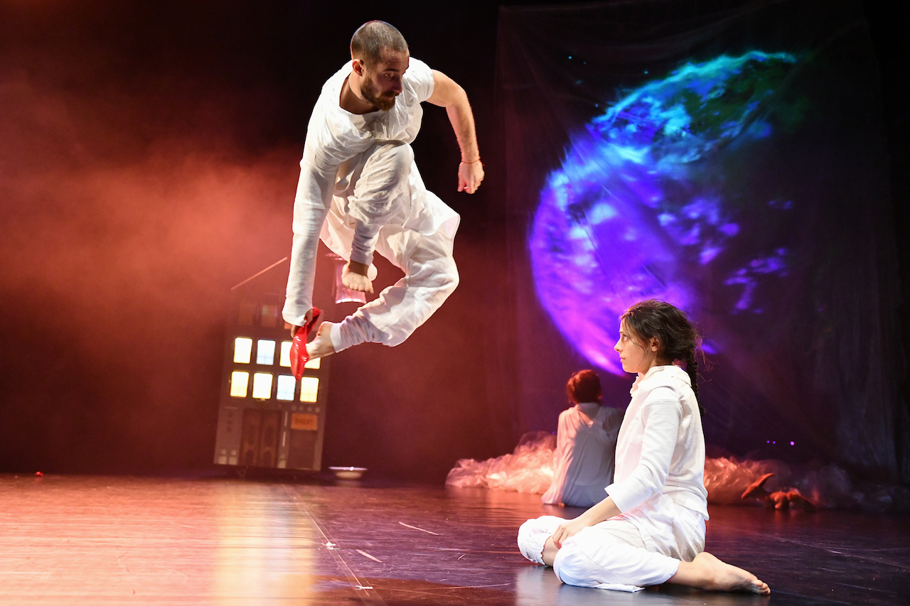 Než vše začalo... (Fanny Barrouquére, Michal Heriban). Foto: Michal Hančovský.